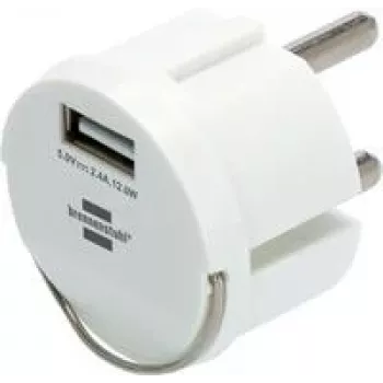 Brennenstuhl 1508110 USB-Charger do użytku wewnętrznego Area Socket Outlet Ausgangsstrom max. 2400 mA 1 x (1508110)