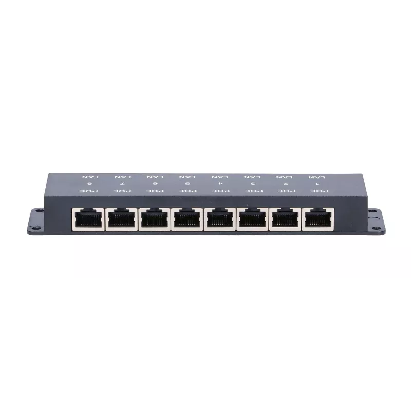Ekstralink 8-portowy iniektor PoE, 8x 100Mb/s RJ45