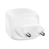 Belkin BoostCharge Pro - Zasilacz - GaN - 50 W - Szybkie ładowanie - 2 porty wyjściowe (2 x USB-C)