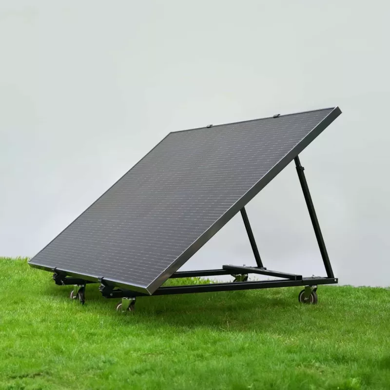 Regulowany uchwyt do paneli słonecznych EcoFlow EFA-DJUST — regulowana konstrukcja dla paneli EcoFlow
