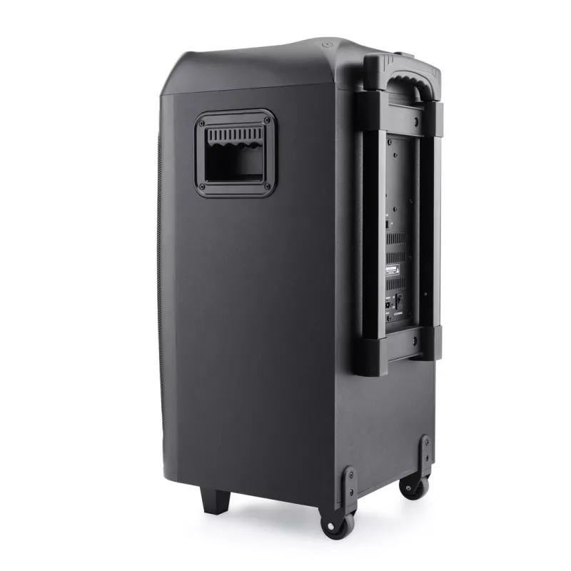 Głośnik imprezowy JVC XS-EP514B — stereofoniczny głośnik przenośny, 150 W RMS, Bluetooth 5.0, TWS, bateria 4000 mAh, karaoke, FM, czarny