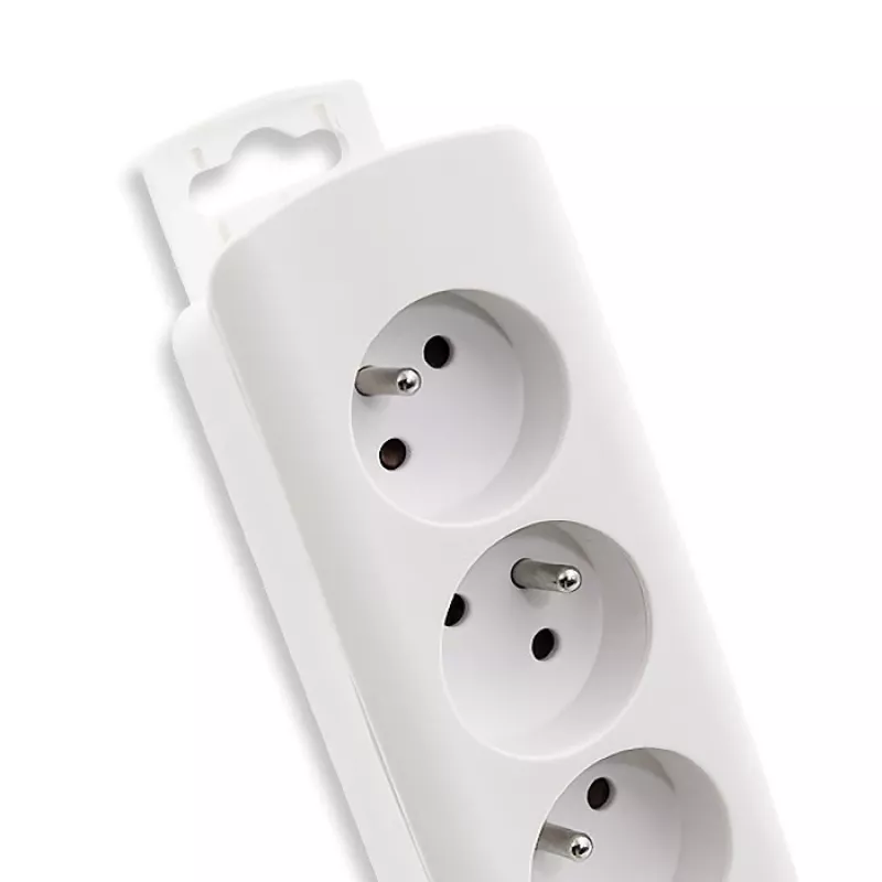 Listwa zasilająca Qoltec 50276 1,8 m 5 gniazd AC wewnątrz pomieszczeń biała