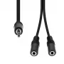 Kabel ProXtend 3-pin na 2×2-pin M32XM2F-002, 1 m, 18 AWG