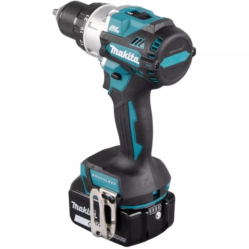 Makita DDF486RTJ wiertarka 2100 obr./min 2,6 kg Czarny, Niebieski