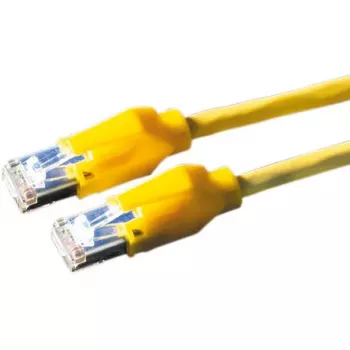 Datwyler DATWYLER - Kabel krosowy - RJ-45 (M) - RJ-45 (M) - 3 m - Kabel SSTP - CAT 6 - Bezhalogenowy - Żółty (21.05.0032)