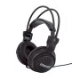 Słuchawki Maxell Home Studio MAX-833, przewodowe wokółuszne, 32 Ω, 98 dB, 16–22000 Hz, kabel 5 m, zaczep na ucho/nagłowne, czarne