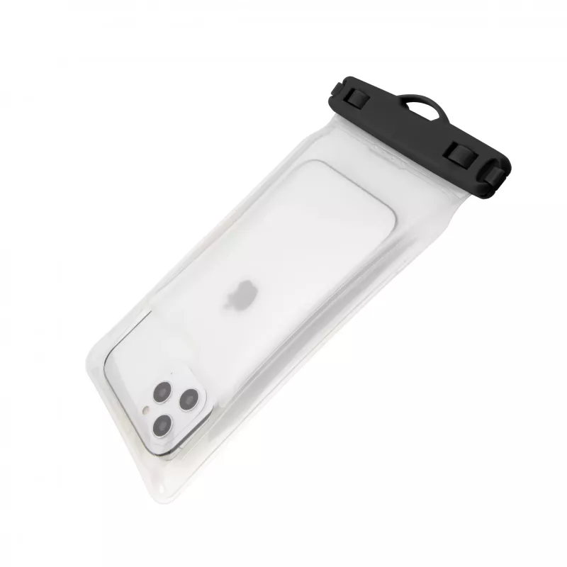 Ochronne wodoodporne uniwersalne etui na telefon komórkowy FIXED Fixed Float — czarne, uniwersalne dopasowanie, wodoodporny rękaw