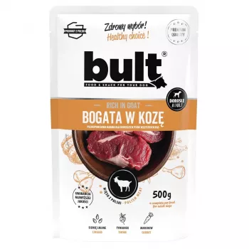 BULT Rich in goat - mokra karma dla psa - 500g