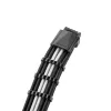 CableMod C-Series PRO ModMesh 12VHPWR kabel Kit dla Corsair RM, RMi, RMx (Czarny Label) - czarny/biały