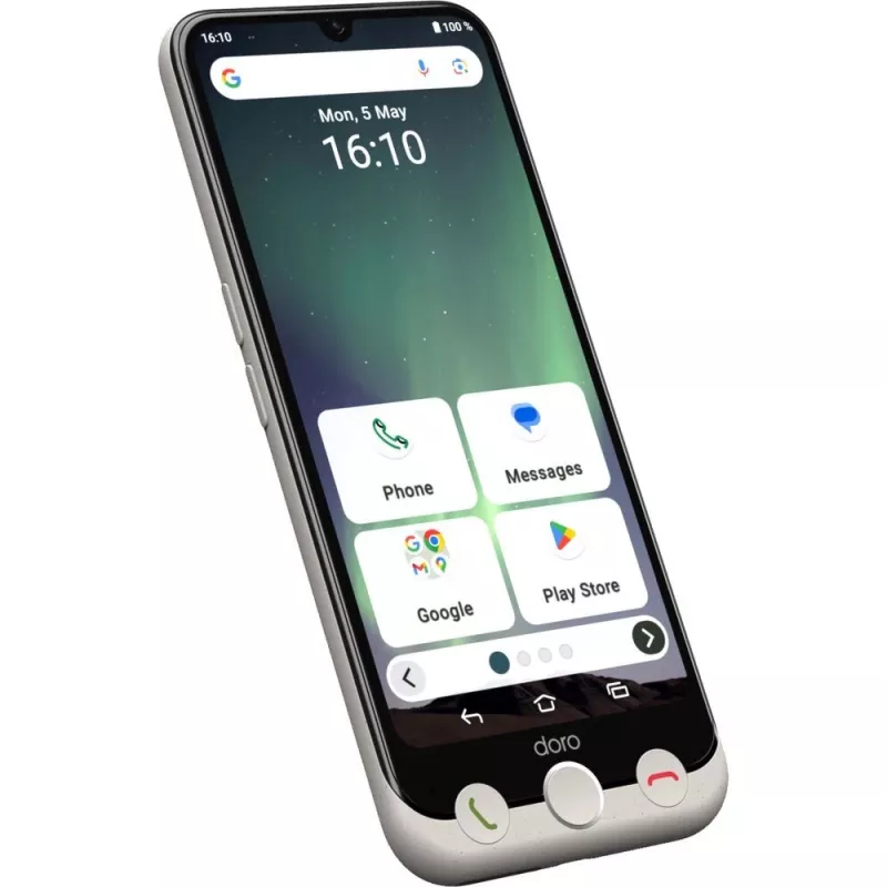 Smartfon Doro Aurora A30 6.1 cala 6GB 128GB Biały