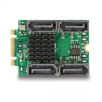 DeLOCK 61062 Wewnętrzny adapter SATA M.2 na SATA 6 Gbit/s RAID 0 1 10 JBOD