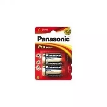 Panasonic 1x2 LR14PPG - Bateria jednorazowa - Alkaliczna - 1,5 V - 2 szt. - Niebieski - Złoty - Czerwony - 25.