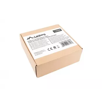 Kabel HDMI Lanberg CA-HDMI-30FB-1000-BK 100 m Czarny
