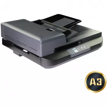 Skaner płaski i ADF Avision AD5800 — 1200 x 1200 DPI, A4, podajnik ADF 100 arkuszy, duplex, LCD, biały