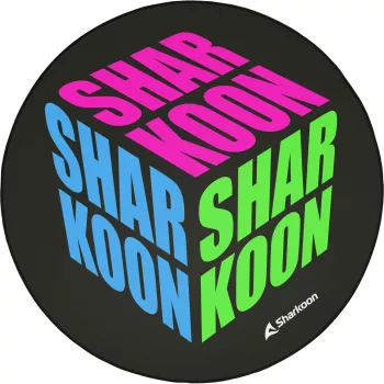 Mata pod krzesło Sharkoon SKILLER SFM11 Cube Niebieski Zielony Różowy Poliester 1200x1200x5mm