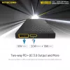 Przenośny Power Bank Nitecore NB10000 — 10000 mAh, USB-A + USB-C, łączna moc wyjściowa 38 W, szary