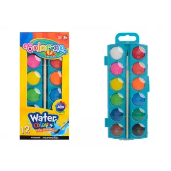 Colorino Kids Farby wodne małe 12 kolorów