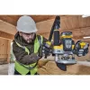 Zanurzeniowa frezarka DeWalt DCW620NT-XJ, akumulatorowa, bezszczotkowa, 18V, 1600W mocy wyjściowej, 11–23k RPM, tuleja 12,7 mm, odpylacz, LED, 3,6 kg, walizka