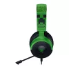 Przewodowy zestaw słuchawkowy dla graczy Razer Kraken V4 X — nauszne, 20–20000 Hz, kabel 1,8 m, 310 g, czarno-zielony