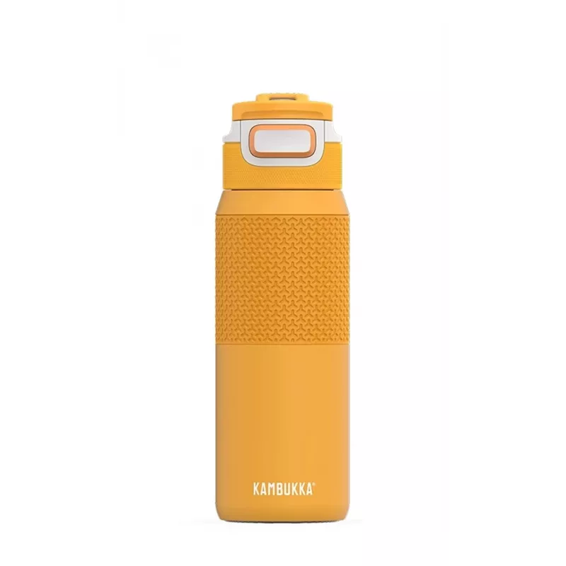 Wielorazowa butelka termiczna próżniowa Kambukka Elton 750 ml, Tritan, zamykana pokrywka, pomarańczowa