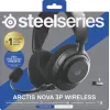 Headset STEELSERIES Arctis Nova 3P Wireless Bluetooth Circumaural Head-band, 20–22000 Hz, 260 g, Czarny