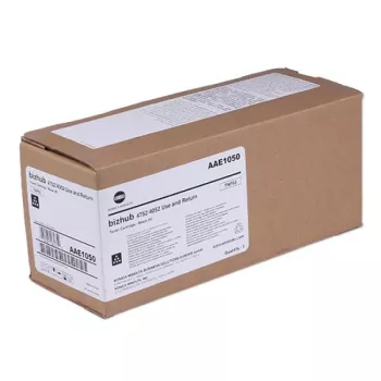 Oryginalny toner Konica Minolta AAE1050, czarny, wydajność 25000 stron, TNP-63, Return, Konica Minolta Bizhub 4052, 4752