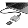 Czytnik kart DeLOCK 91006 Szary SD USB Typ-C 10000 Mbit/s