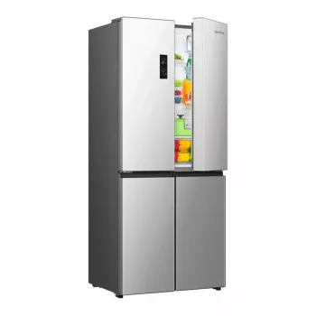 Gorenje HZSF46962 NRM819E61X G600, Szary, Stal, Szkło, 460 L, SN-N, C