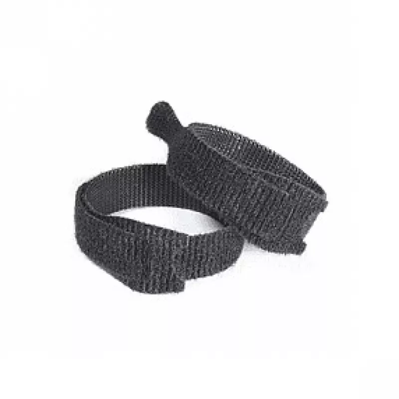 VELCRO VEL-EC60388 - Kabelbinder mit Klettverschluss - Velcro - Schwarz - 20 cm - 12 mm - 6 Stück(e)