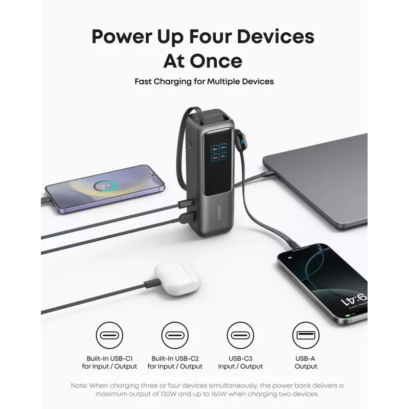 Przenośny powerbank Anker A1695H11 25000 mAh
