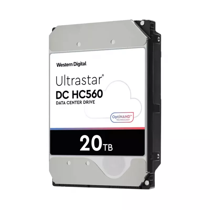 WD Ultrastar DC HC560 - Festplatte - 20TB - intern - 3.5 (8,9 cm) - SAS 12Gb/s - 7200 U/min - Puffer: 512MB (0F38652)