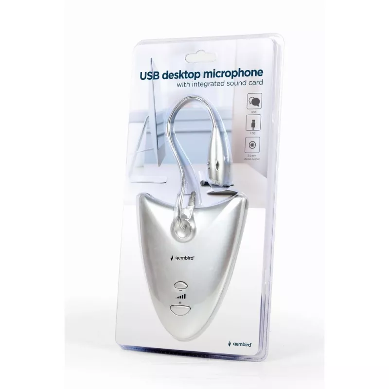 Gembird MIC-DU-01 Produkt Srebrny
