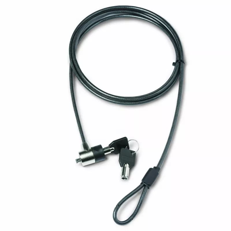 Zabezpieczenie kablowe Dicota T-Lock Value, na klucz, gniazdo 3x7mm