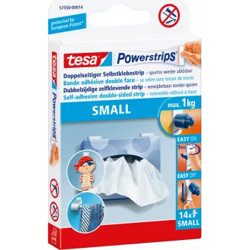Powerstrips TESA 57550-00014-00 biały 14 szt.