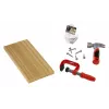 Kreatywny zestaw młotka i gwoździ