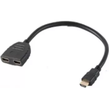 shiverpeaks 2x HDMI - HDMI A - HDMI - 2x HDMI - Męski - Żeński - prosty - prosty (BS77415)