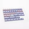 Zestaw keycapów Ducky Macaron PBT Doubleshot 133-klawiszowy do klawiatur mechanicznych, Ducky DCA132-USMACOEPD1