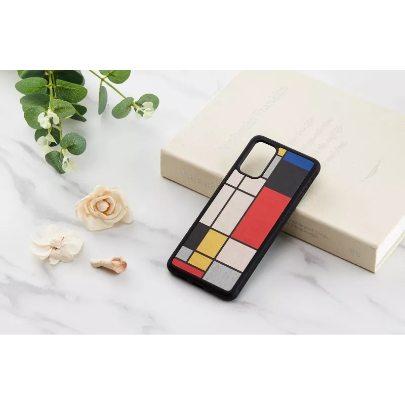 Etui z drewna man and wood Galaxy S20+ wood Czarny — ochronna drewniana tylna obudowa dla Samsung Galaxy S20+