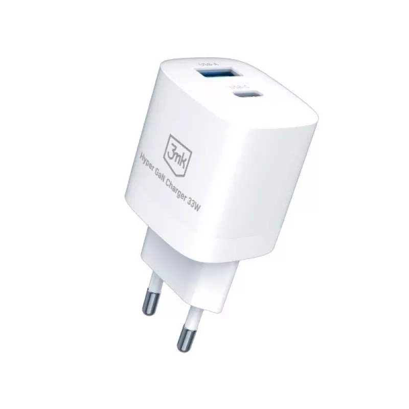 Ładowarka 33W GaN PD 1xUSB-A+1xUSB-A
