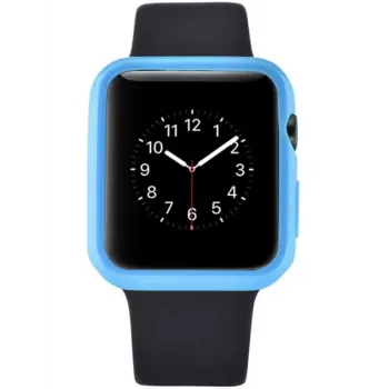 Etui ochronne Devia do Apple Watch 38 mm, niebieskie