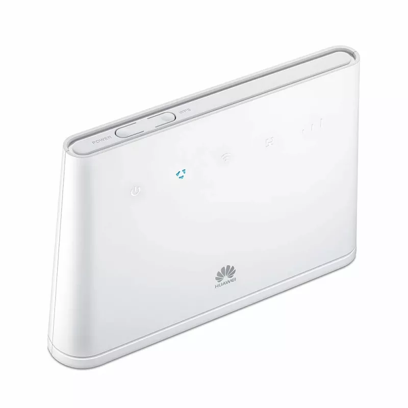 Bezprzewodowy router stołowy HUAWEI B311-221 Jednopasmowy 2,4 GHz Wi‑Fi 4 (802.11n), Gigabit Ethernet, 4G LTE, gniazdo SIM, RJ-11, 12V 1A, biały