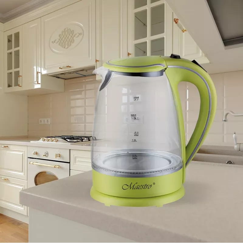 Czajnik elektryczny MAESTRO MR-064 1,7 L 2000 W (MR-064-GREEN) Zielony