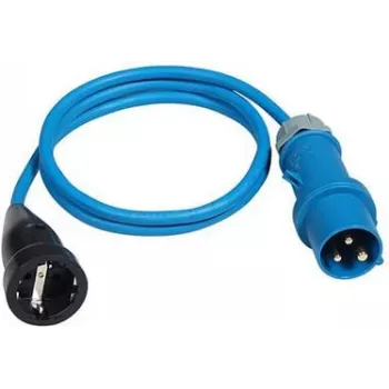adapter kablowya zasilania AS Schwabe 1,5 m H07RN-F 3G2,5 z wtyczką CEE 16A i sprzęgłem Schuko 250V