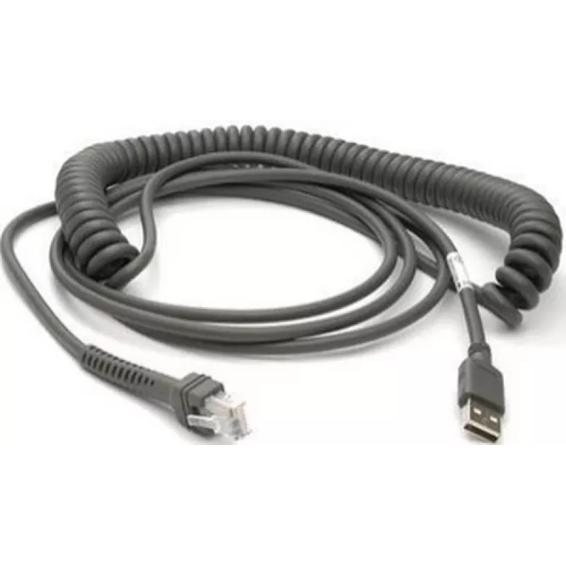 Kabel USB Datalogic, typu A, spiralny, 3,6 m (CAB-467)