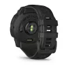 Smartwatch GARMIN Instinct — 45 mm, 3,05 cm (1,2 cala) AMOLED 390×390 ekran dotykowy, 4 GB, GPS, silikonowy pasek czarny, 53 g