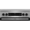Gorenje GKS6C71XF Wolnostojąca kuchenka z piekarnikiem Srebrna