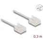 Kabel sieciowy DeLOCK RJ45 Cat.6 UTP 0,3 m szary