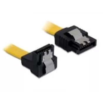 Kabel SATA Męski/Męski DeLOCK 0,2 m Żółty