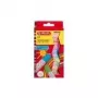 Kreda Herlitz 8856502 — Biała kreda kwadratowa, 36 sztuk, zawinięta w papier, niezaostrzona