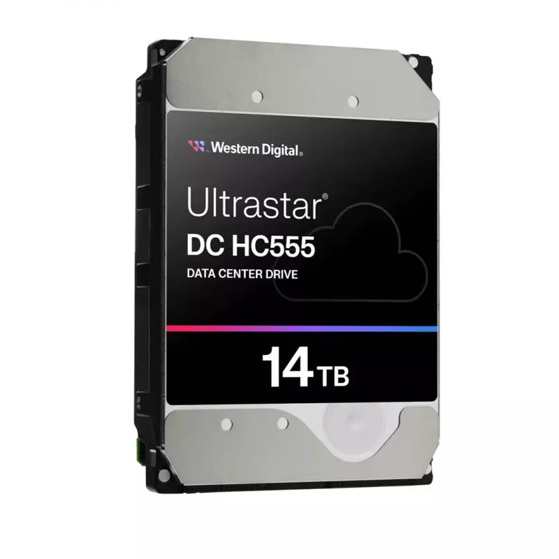 Wewnętrzny dysk twardy Western Digital Ultrastar DC HC555 14 TB 7200 obr./min 512 MB 3.5 SAS3